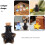 7Pcs Empty Glass Wishing Diy Miniature Star Shape 8