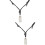2Pcs Retro Necklaces With Harmonica Charm Pendant 7