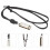 2Pcs Retro Necklaces With Harmonica Charm Pendant 8