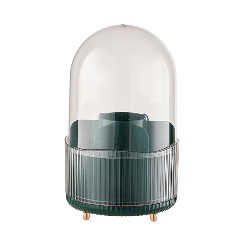 Makeup Brush Storage Container 360 Degree Rotating Makeup Brush Holder Makeup Brush Organizer Storage Solution