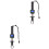 2Pcs Portable Fish Lip Grabber With Digital Scale Stainless Grip Tool 3