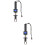 2Pcs Portable Fish Lip Grabber With Digital Scale Stainless Grip Tool 7