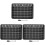 3Pcs Practical Message Board Erasable Note Board Black for Home 4