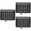 3Pcs Practical Message Board Erasable Note Board Black for Home 8