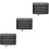 3Pcs Practical Message Board Erasable Note Board Black for Home 7