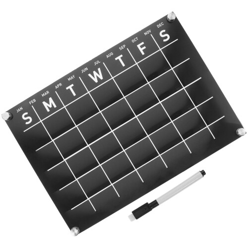 3Pcs Practical Message Board Erasable Note Board Black for Home 2
