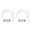 12 Pcs 270ml Clear Plastic Snow Globe Containers With Screw Lids 9