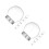 12 Pcs 270ml Clear Plastic Snow Globe Containers With Screw Lids 10