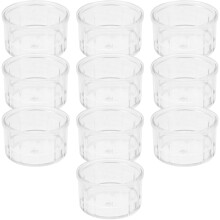30St Transparante Cocktail Shaker Cup Sluitingsplastic