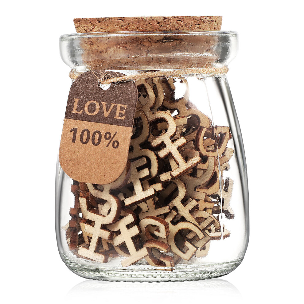 5Pcs Hugs In A Jar Wooden Cutouts For Valentines Day Birthday-image-OPC-PKYDJBW-NEW