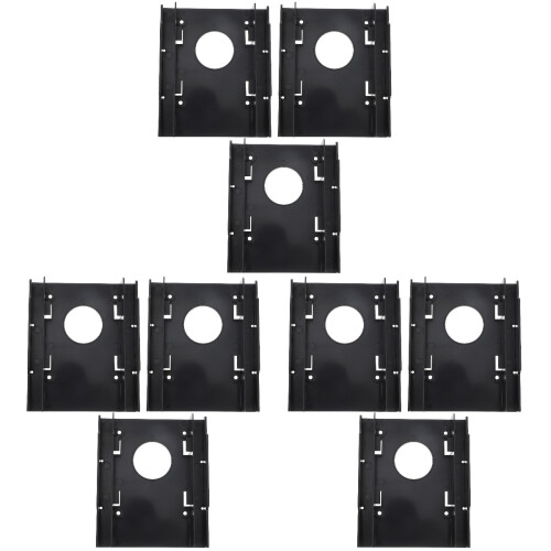 9Pièces Accessoires Montage Dur Interne 2.5" Noir Vis 1