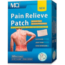 Pain Plaster Patch Pack of 60 Heat Treatment Pain Relief Patch Pains, 24 Hours Long Lasting Pain Relief for Back Knee Joint Neck Shoulder Pain Muscle