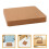 4 Pcs Craft Punching Pad Thickened Cork Mute Board For Sewing 11
