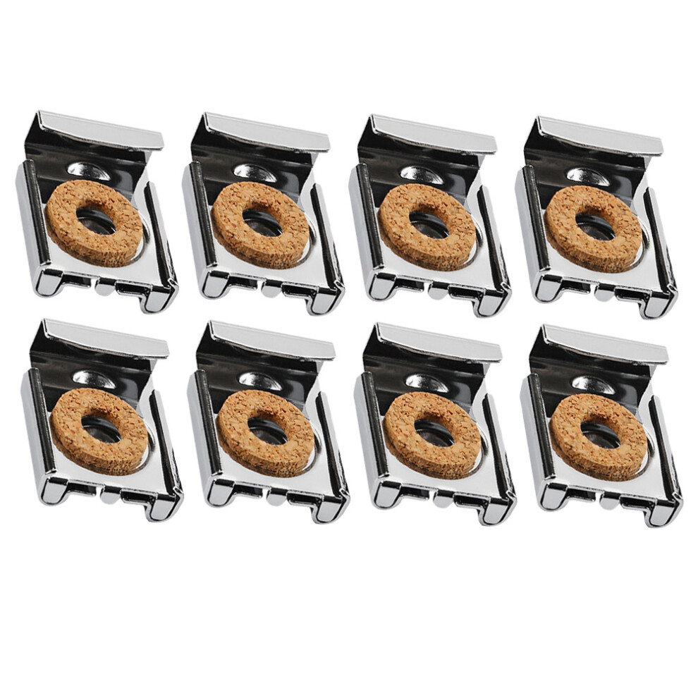 Photos - Other for Repair 24 Pcs Glass Fixing Clips With Anti-Collision Cork For Mirror Mounting