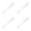8 Pcs Acrylic Cookie Thickness Ruler For Precise Diy Baking 6