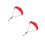 2Pcs Adjustable Saxophone Neck Strap With Metal Hook 7