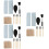 3 Sets Earphone Case Brush Cleaner Headphone Dust Cleaning Tool 7