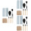 3 Sets Earphone Case Brush Cleaner Headphone Dust Cleaning Tool 6