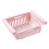 6 Pcs Retractable Refrigerator Storage Box (Pink) 10