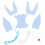 2 Sets Origami Crane Car Interior Pendant Diy Kit 1