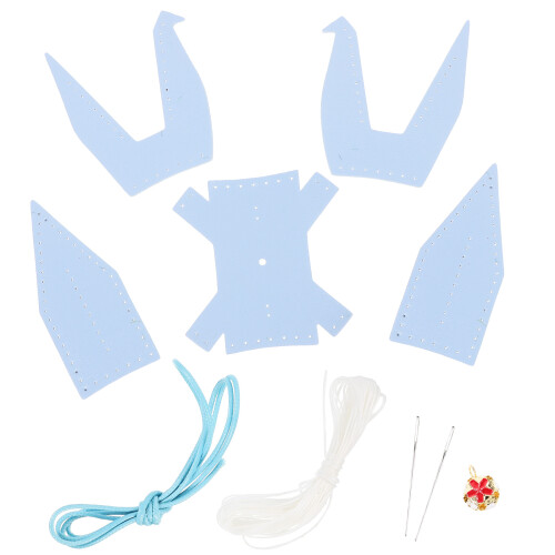 2 Sets Origami Crane Car Interior Pendant Diy Kit