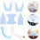 2 Sets Origami Crane Car Interior Pendant Diy Kit 11