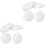 8 Pcs Glass Tea Saucers Cup Mats Set 5