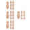 40 Pcs Mini Wood Spindles For Indoor Stair Railing Balusters 9