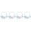 4Pcs Comfortable Plush Ear Muffs Winter Ear Protection Cover 4