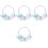4Pcs Comfortable Plush Ear Muffs Winter Ear Protection Cover 3