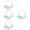 4Pcs Comfortable Plush Ear Muffs Winter Ear Protection Cover 7