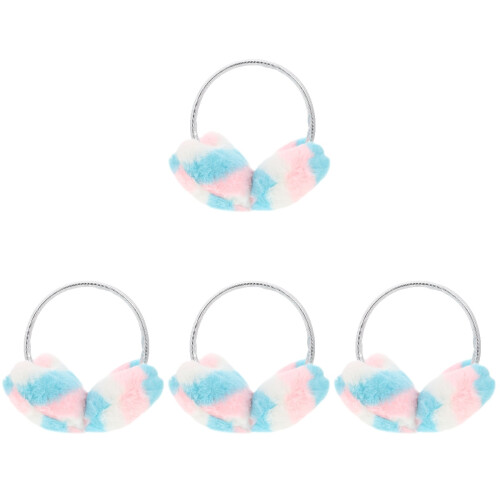4Pcs Comfortable Plush Ear Muffs Winter Ear Protection Cover 1
