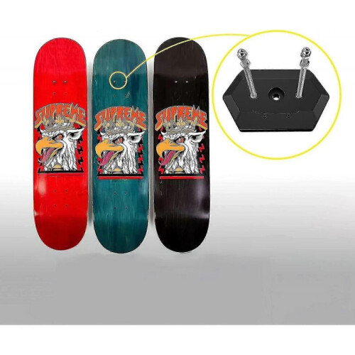 Skateboard Wall Mounts, Display and Storage 1