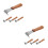 8 Pcs Bark Spud Debarking Tool For Log Peeling And Weed Removal 7