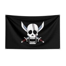 (E, 120 x 180cm) 3x5 One Pieces Flag Polyester Printed Comic Banner compatible with Decor