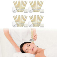 40 Pack Beeswax Ear Candles Wax Removal, 9 Inches Natural Ear Wax Candles for Ear Candling Wax Removal, Ear Candling Candles for Ear Cleaning