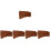5Pcs Universal Portable Leather Hatchet Storage Covers 5