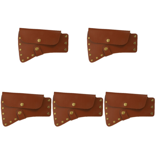 5Pcs Universal Portable Leather Hatchet Storage Covers 1