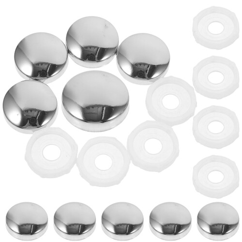 300Pcs Durable Plastic Iron Bolt Caps for Decor Protective Screw Caps