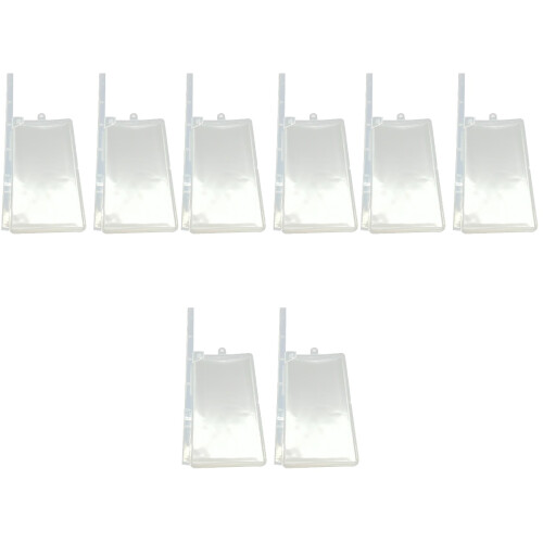4Sets Papiergeld Schutztaschen Transparent Praktisch Für 2