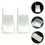 4 Sets Of Commemorative Banknotes Collection Holder Protector 10