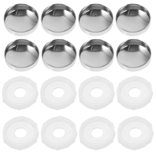 300Pcs Durable Plastic Iron Bolt Caps for Decor Protective Screw Caps 1
