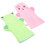 2 Count Bath Mitts For Kids Body Scrub Gloves Exfoliating Shower 2