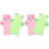 2 Count Bath Mitts For Kids Body Scrub Gloves Exfoliating Shower 4