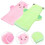 2 Count Bath Mitts For Kids Body Scrub Gloves Exfoliating Shower 11