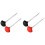 2 Pieces Stiring Spoon Serving Spoons For Cooking Silicone Ladle 2