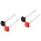 2 Pieces Stiring Spoon Serving Spoons For Cooking Silicone Ladle 4