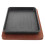 Set Of Steak Plate Griddle Pan With Wooden Handle Base 8