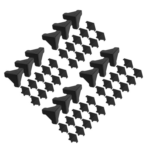 400 Pcs Plastic Corner Guards For Carton Packaging Protection 1