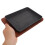 Set Of Steak Plate Griddle Pan With Wooden Handle Base 7